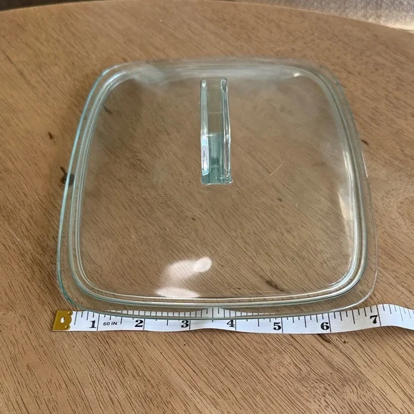 Pyrex Clear Glass Lid with Handle #17 - replacement Lid - Picture 4 of 5